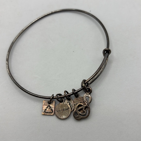 Alex and Ani charm bangle bracelets stretch 5 different colors and wear - Picture 10 of 16